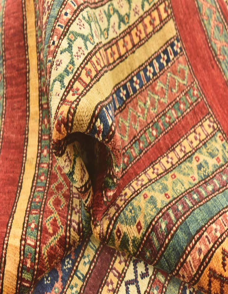 Detail image of  5' x 6' 5  Hand Knotted Ariana Ziegler Rug