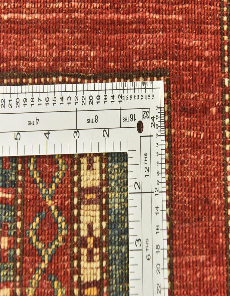 Detail image of  5' x 6' 5  Hand Knotted Ariana Ziegler Rug