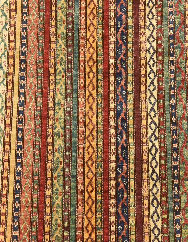 Detail image of  5' x 6' 5  Hand Knotted Ariana Ziegler Rug