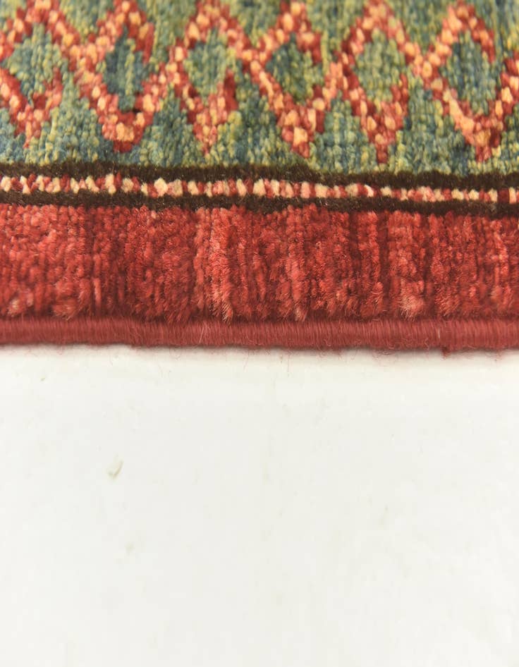 Detail image of  5' x 6' 5  Hand Knotted Ariana Ziegler Rug