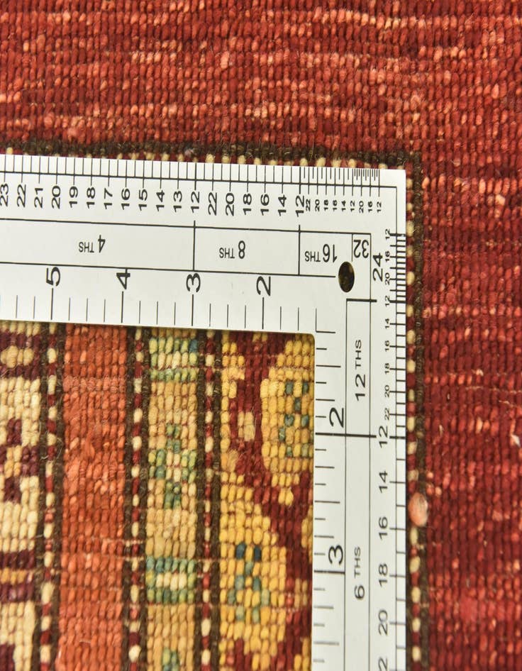 Detail image of  5' x 6' 6  Hand Knotted Ariana Ziegler Rug