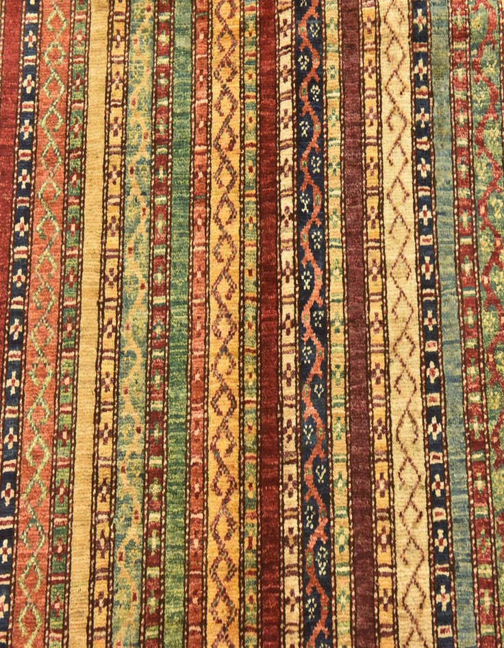 Detail image of  5' x 6' 6  Hand Knotted Ariana Ziegler Rug