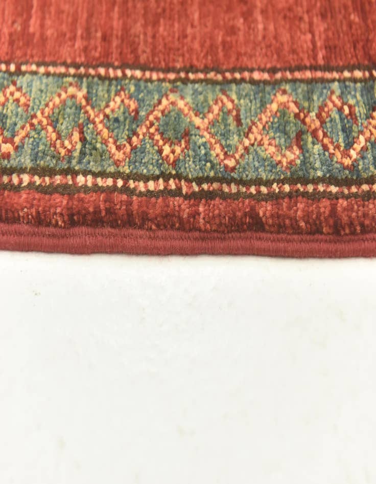 Detail image of  5' x 6' 6  Hand Knotted Ariana Ziegler Rug