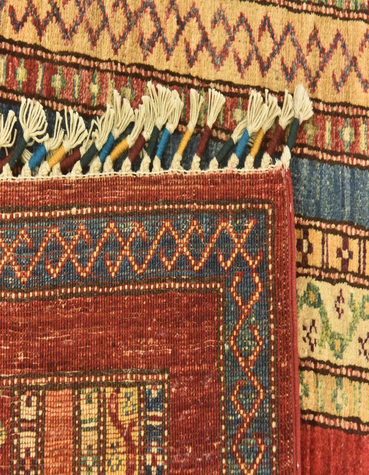 Detail image of  5' 2 x 6' 5  Hand Knotted Ariana Ziegler Rug