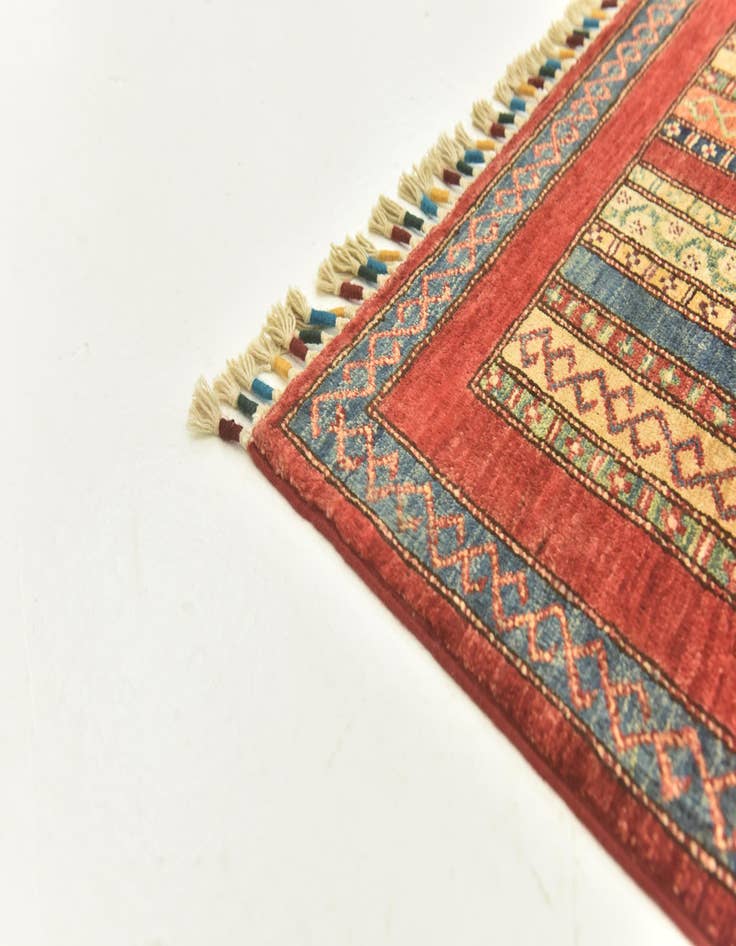 Detail image of  5' 2 x 6' 5  Hand Knotted Ariana Ziegler Rug