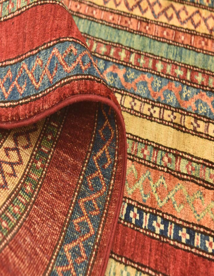 Detail image of  5' 2 x 6' 5  Hand Knotted Ariana Ziegler Rug