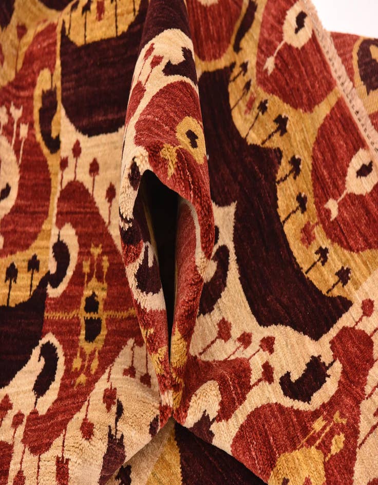 Detail image of  7' 11 x 10' 3  Hand Knotted Ariana Ziegler Rug
