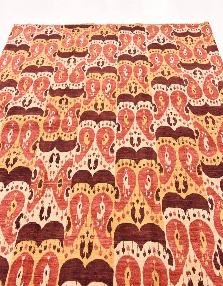 Detail image of  7' 11 x 10' 3  Hand Knotted Ariana Ziegler Rug