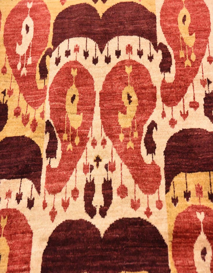 Detail image of  7' 11 x 10' 3  Hand Knotted Ariana Ziegler Rug