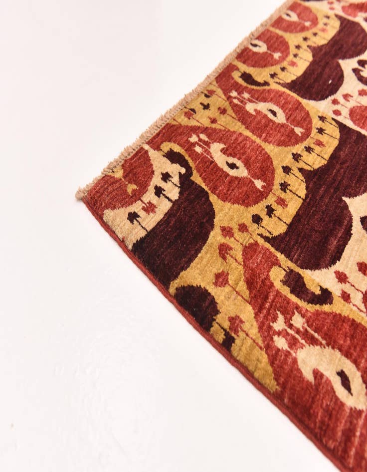 Detail image of  7' 11 x 10' 3  Hand Knotted Ariana Ziegler Rug