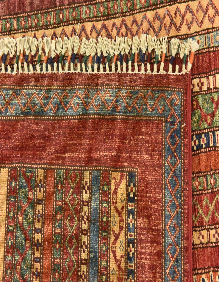 Detail image of  6' 7 x 9' 9  Hand Knotted Ariana Ziegler Rug