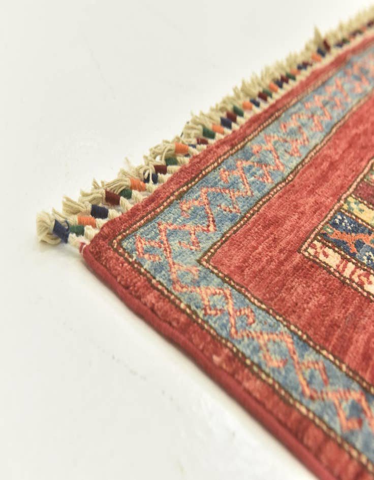 Detail image of  6' 7 x 9' 9  Hand Knotted Ariana Ziegler Rug