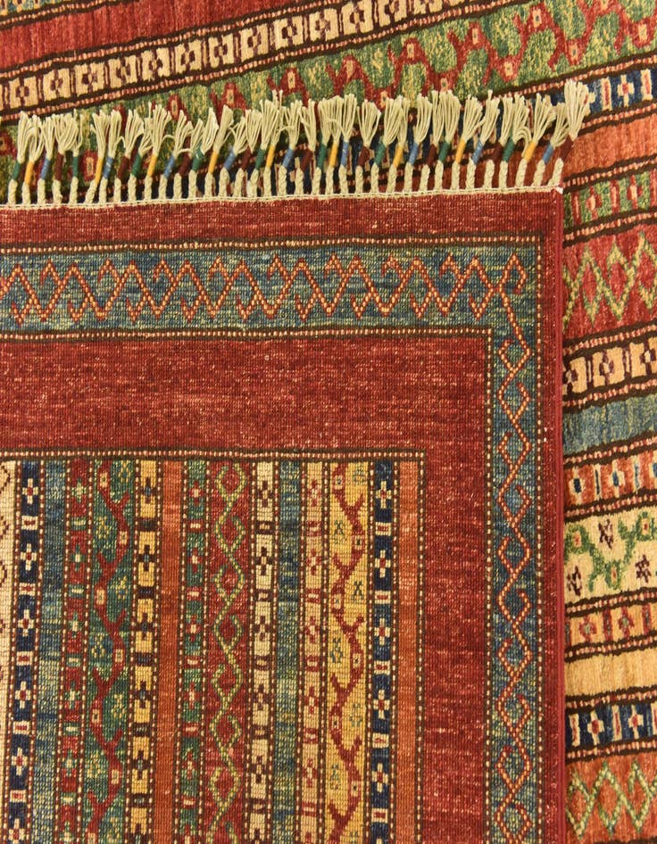 Detail image of  6' 9 x 9' 10  Hand Knotted Ariana Ziegler Rug