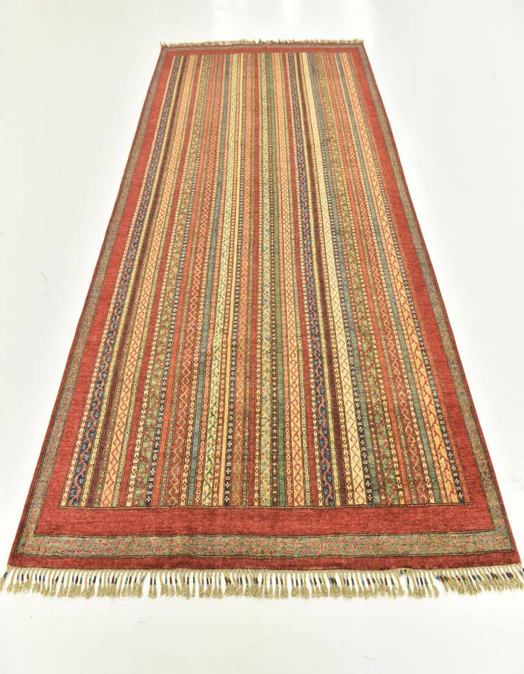 Detail image of  6' 9 x 9' 10  Hand Knotted Ariana Ziegler Rug