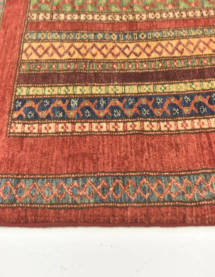 Detail image of  6' 9 x 9' 10  Hand Knotted Ariana Ziegler Rug