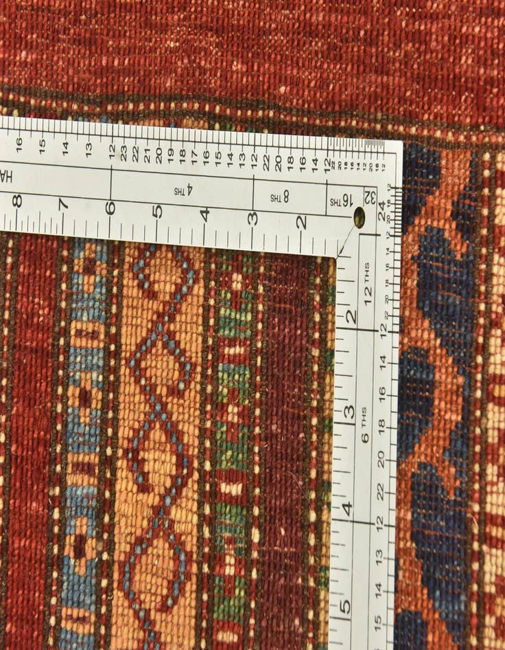 Detail image of  6' 5 x 9' 8  Hand Knotted Ariana Ziegler Rug
