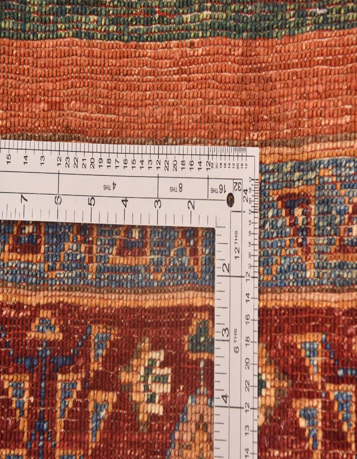 Detail image of  6' x 8' 1  Hand Knotted Ariana Ziegler Rug