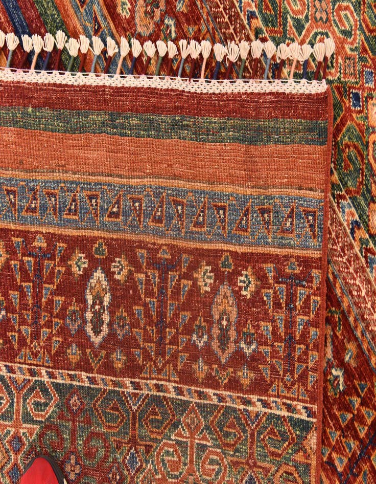 Detail image of  6' x 8' 1  Hand Knotted Ariana Ziegler Rug