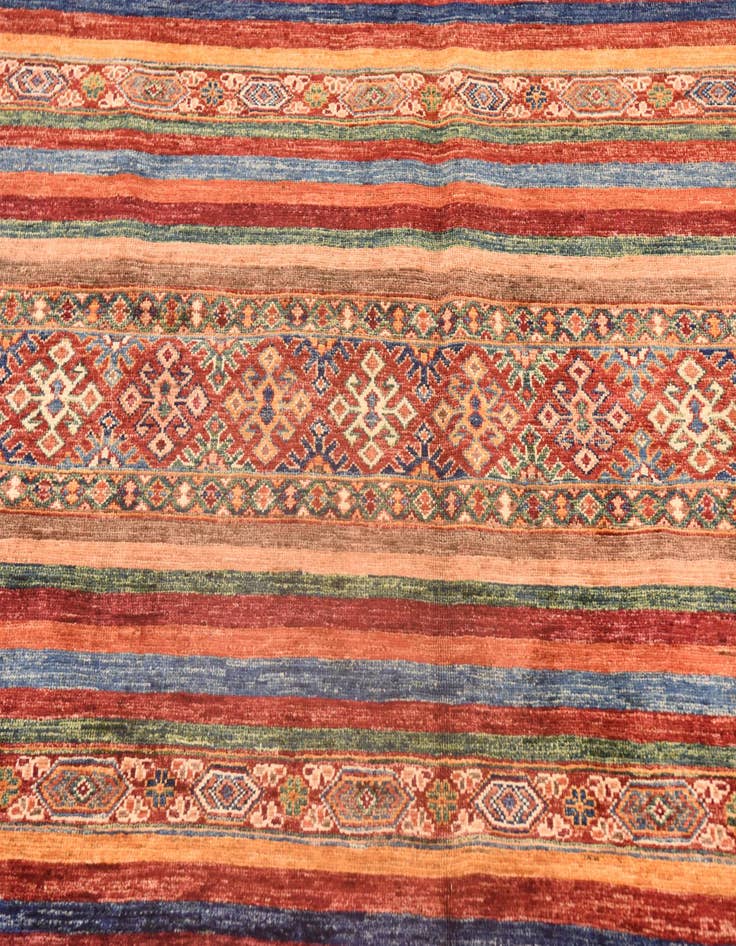 Detail image of  6' x 8' 1  Hand Knotted Ariana Ziegler Rug