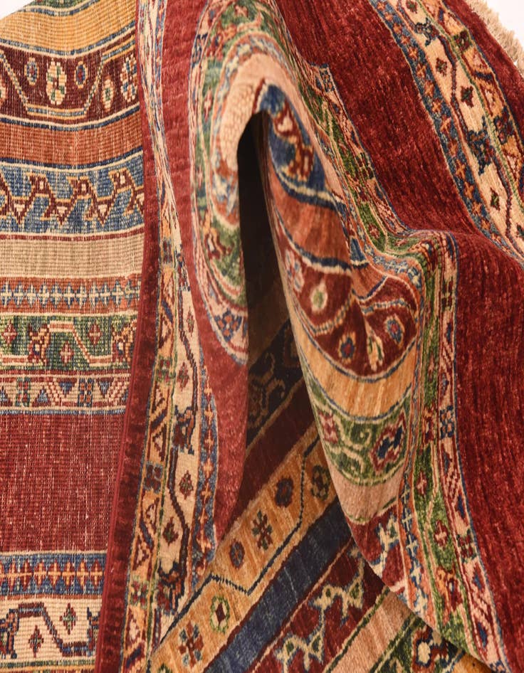 Detail image of  5' 6 x 7' 9  Hand Knotted Ariana Ziegler Rug