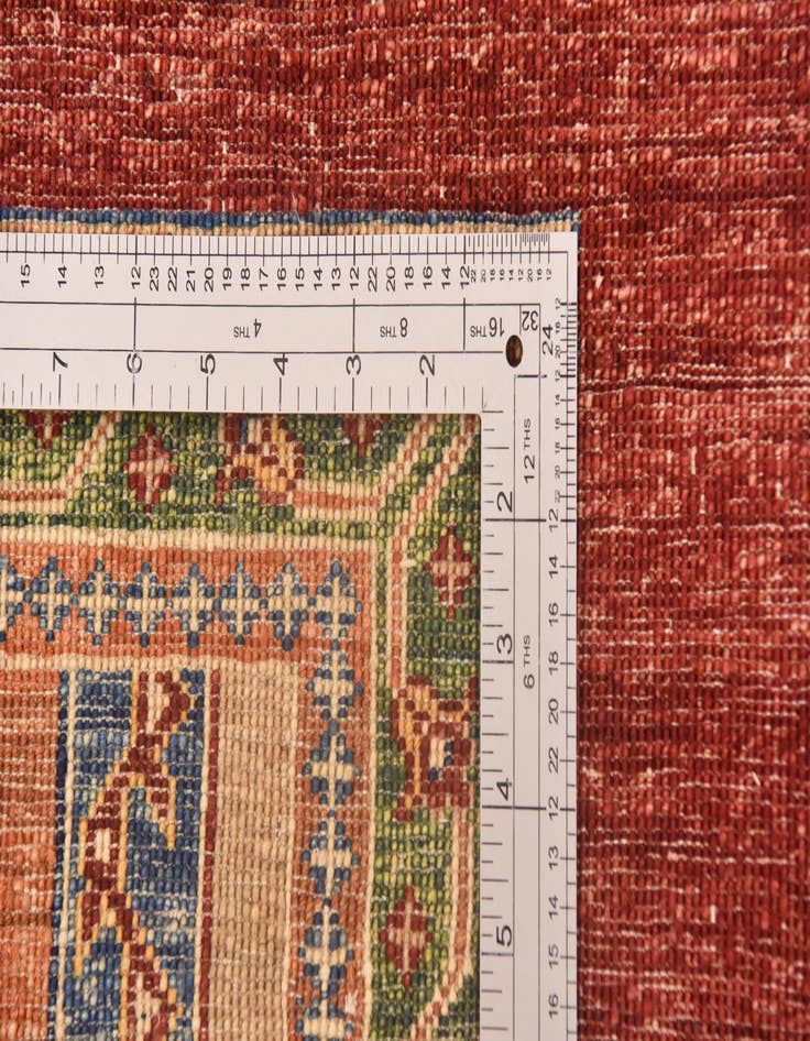 Detail image of  5' 6 x 7' 9  Hand Knotted Ariana Ziegler Rug