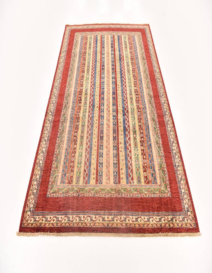 Detail image of  5' 6 x 7' 9  Hand Knotted Ariana Ziegler Rug