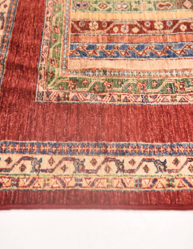 Detail image of  5' 6 x 7' 9  Hand Knotted Ariana Ziegler Rug