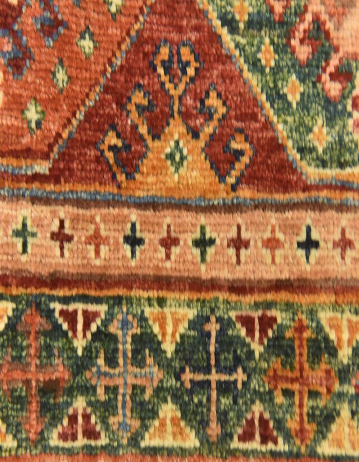 Detail image of  3' 5 x 4' 10  Hand Knotted Ariana Ziegler Rug