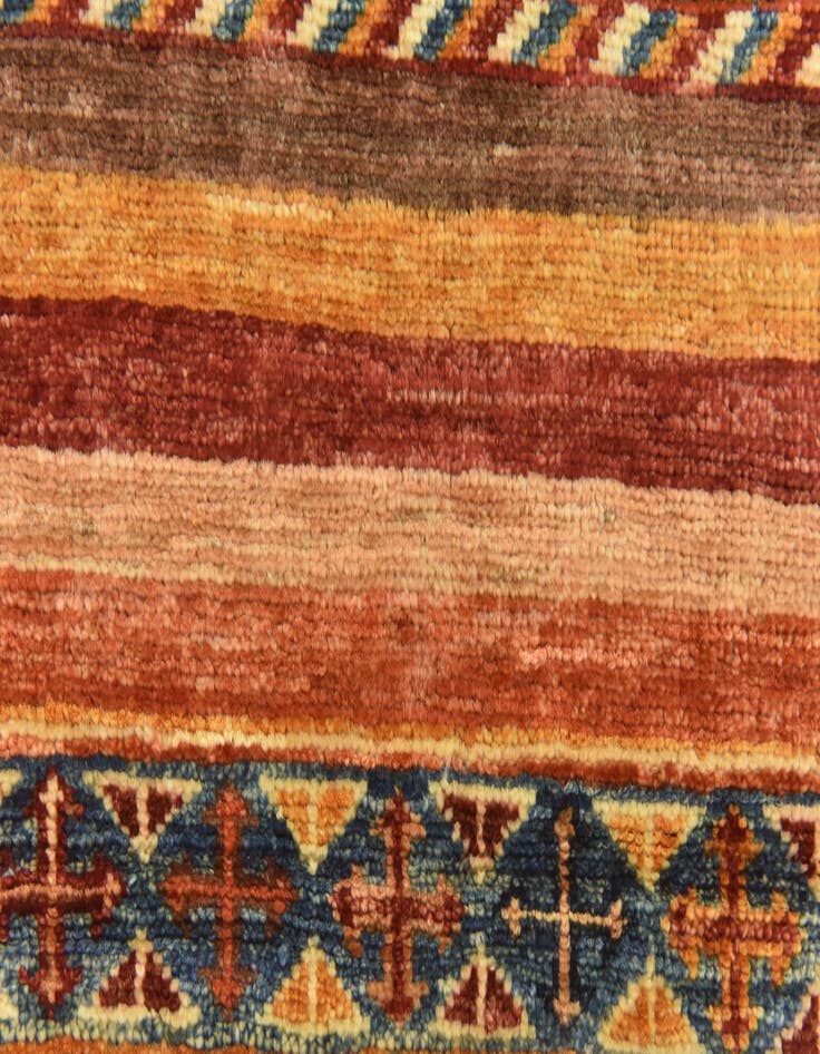 Detail image of  3' 5 x 4' 10  Hand Knotted Ariana Ziegler Rug