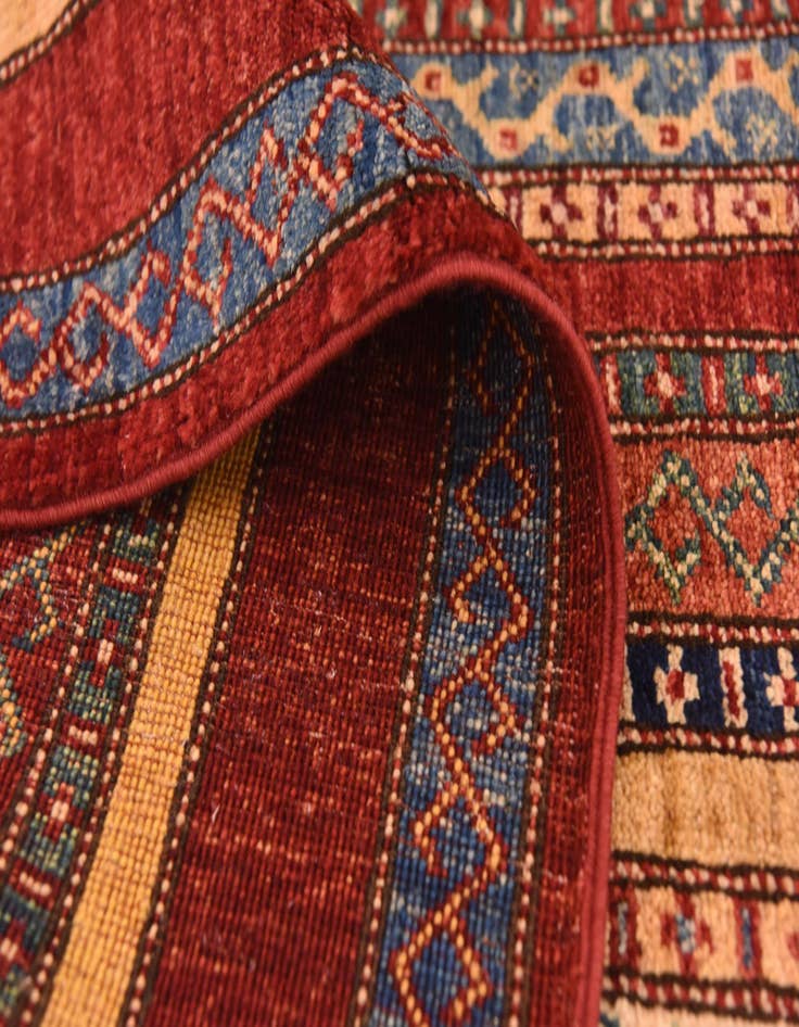 Detail image of  5' 7 x 8'  Hand Knotted Ariana Ziegler Rug