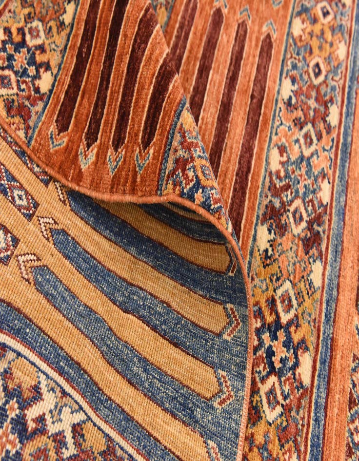 Detail image of  6' x 8' 2  Hand Knotted Ariana Ziegler Rug