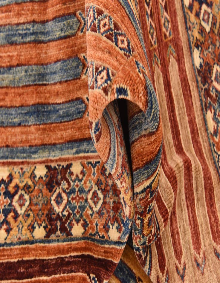 Detail image of  6' x 8' 2  Hand Knotted Ariana Ziegler Rug