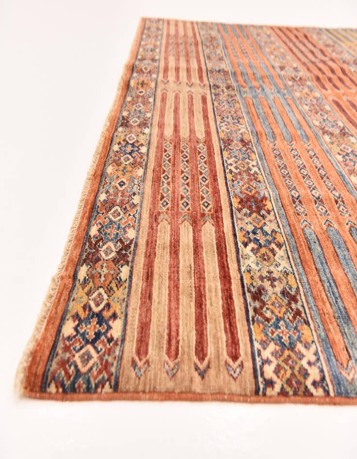 Detail image of  6' x 8' 2  Hand Knotted Ariana Ziegler Rug