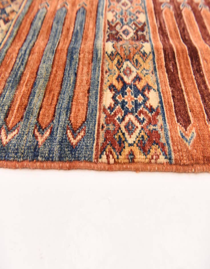 Detail image of  6' x 8' 2  Hand Knotted Ariana Ziegler Rug