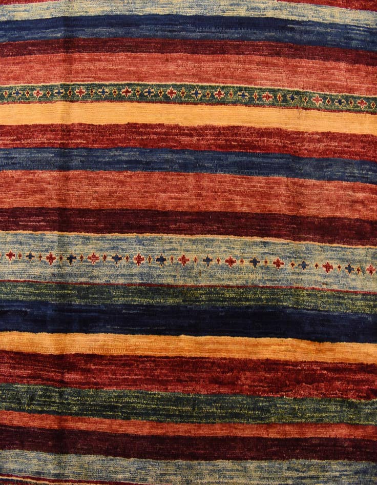 Detail image of  9' x 11' 10  Hand Knotted Ariana Ziegler Rug