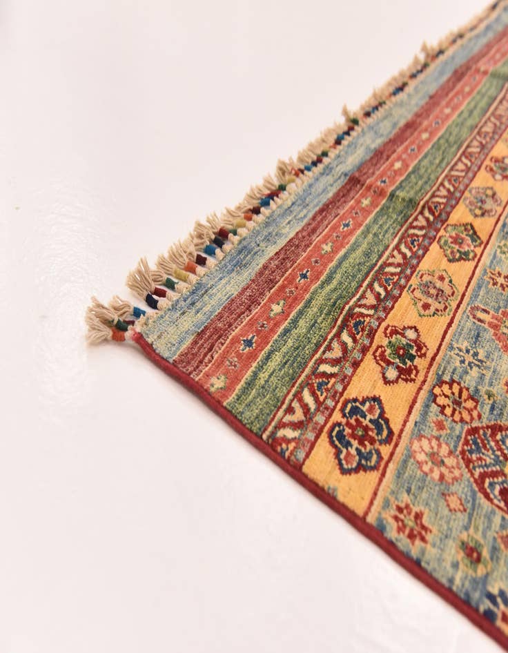 Detail image of  9' x 11' 10  Hand Knotted Ariana Ziegler Rug