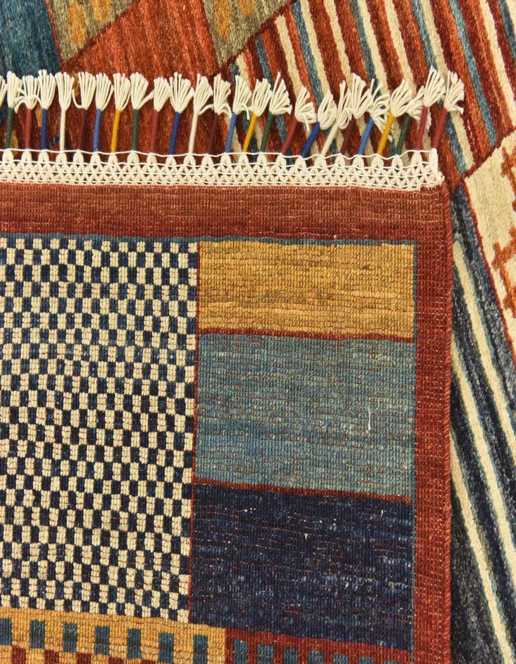 Detail image of  6' 8 x 9' 10  Hand Knotted Ariana Ziegler Rug