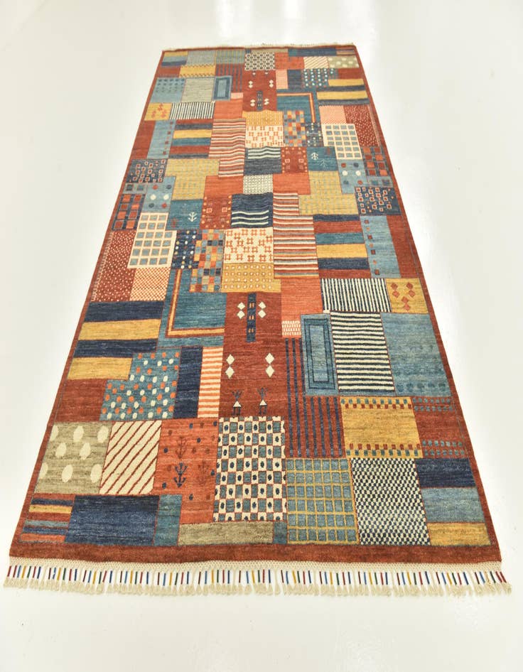 Detail image of  6' 8 x 9' 10  Hand Knotted Ariana Ziegler Rug