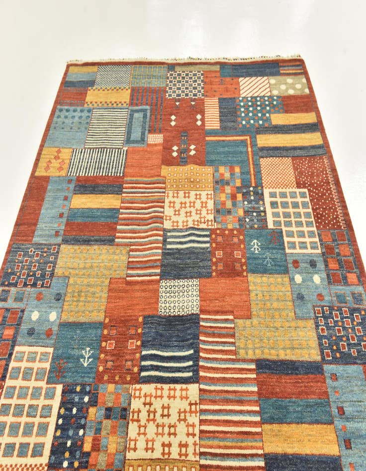 Detail image of  6' 8 x 9' 10  Hand Knotted Ariana Ziegler Rug