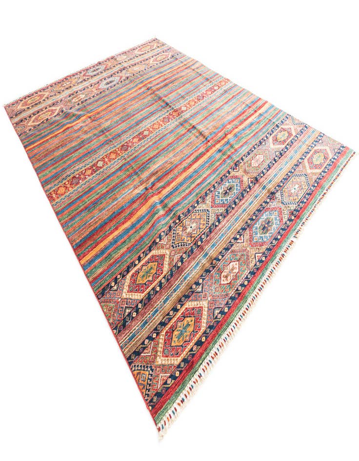 Detail image of  8' 6 x 11' 5  Hand Knotted Ariana Ziegler Oriental Rug