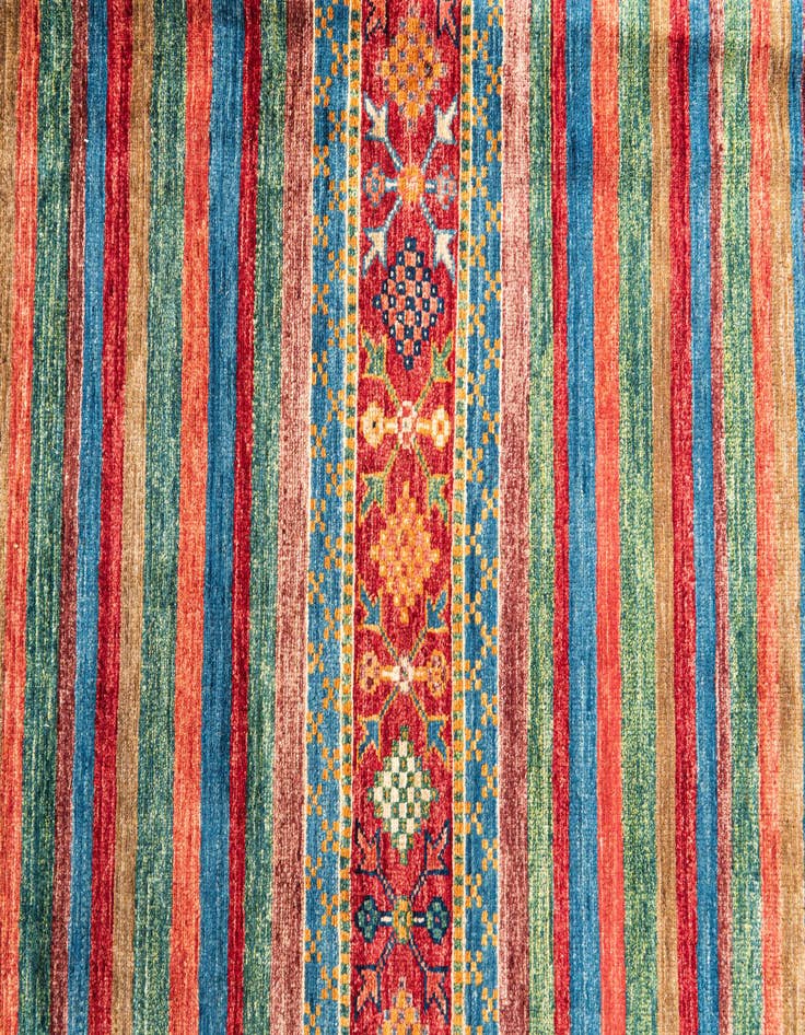 Detail image of  8' 6 x 11' 5  Hand Knotted Ariana Ziegler Oriental Rug