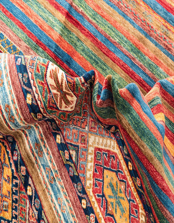 Detail image of  8' 6 x 11' 5  Hand Knotted Ariana Ziegler Oriental Rug