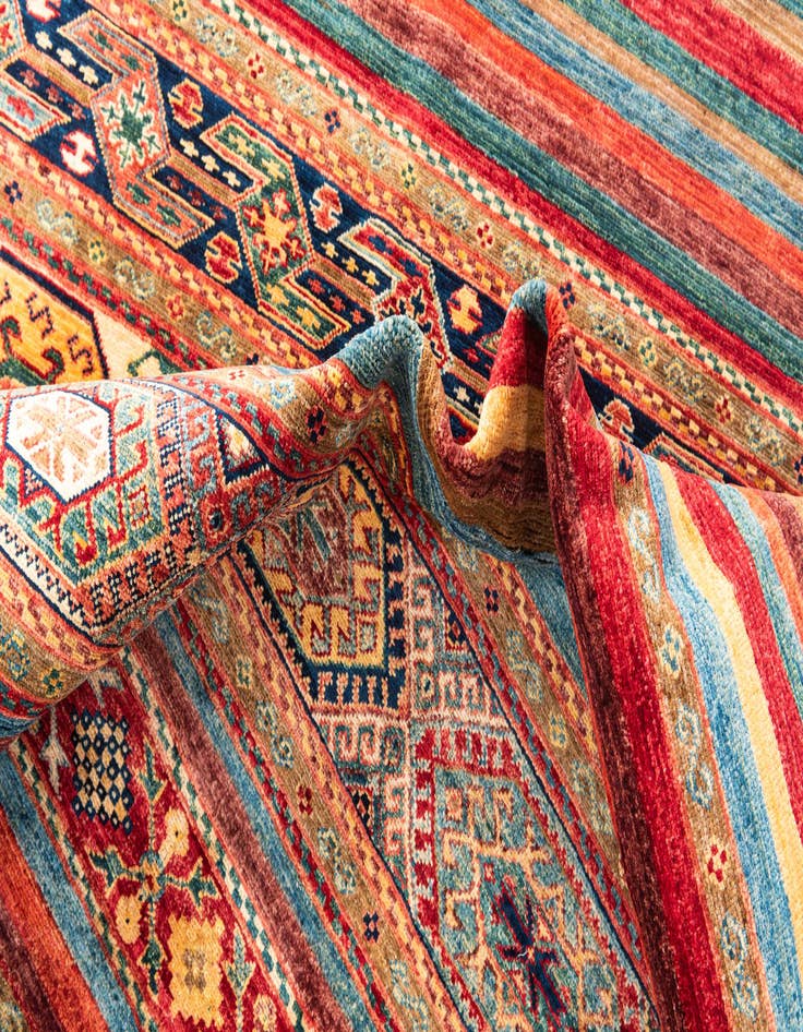 Detail image of  8' 4 x 11' 6  Hand Knotted Ariana Ziegler Rug