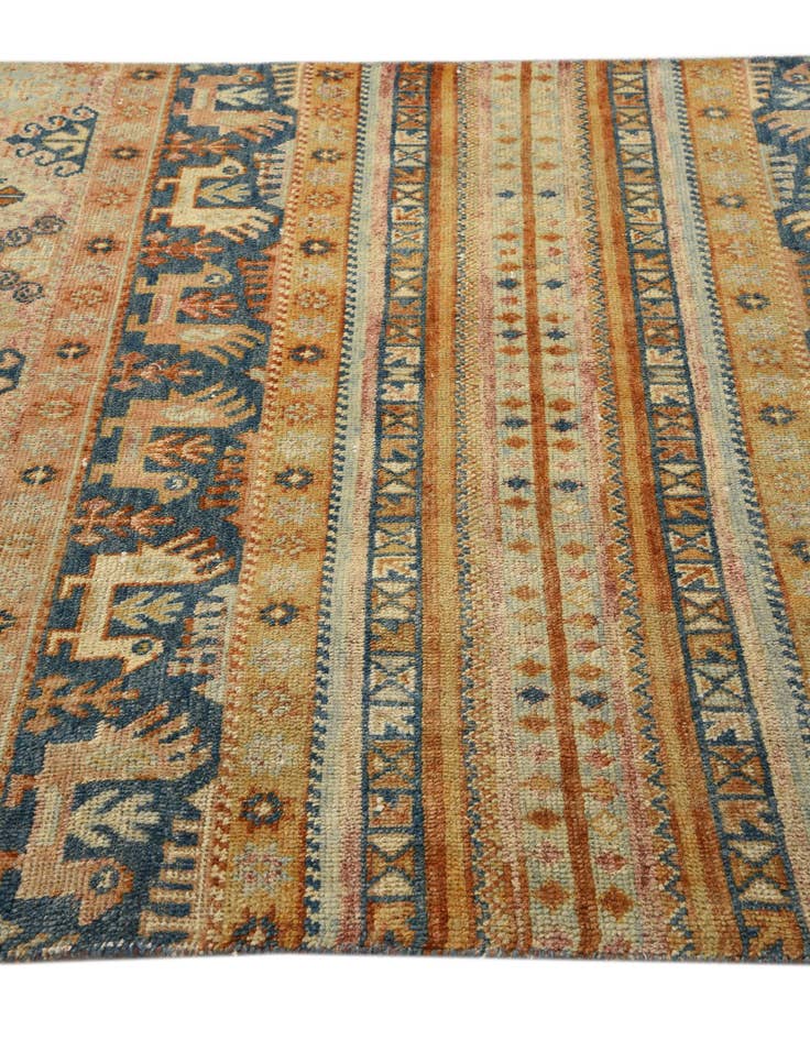 Detail image of  5' x 8'  Hand Knotted Ariana Ziegler Rug