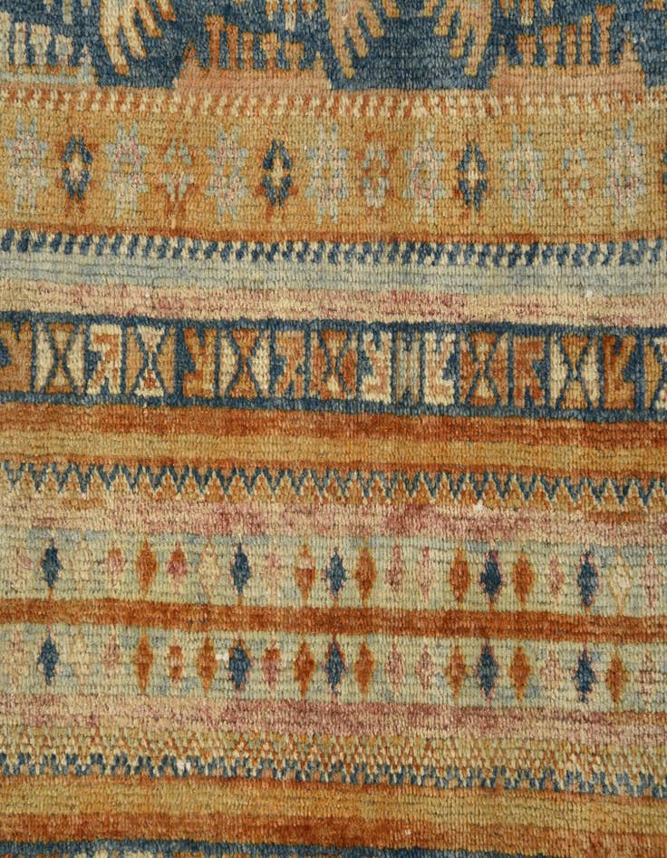 Detail image of  5' x 8'  Hand Knotted Ariana Ziegler Rug