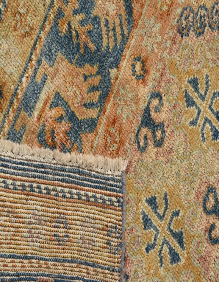 Detail image of  5' x 8'  Hand Knotted Ariana Ziegler Rug