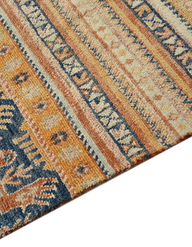 Detail image of  5' x 8'  Hand Knotted Ariana Ziegler Rug