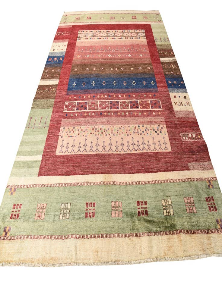 Detail image of  8' 1 x 11' 1  Hand Knotted Ariana Ziegler Rug