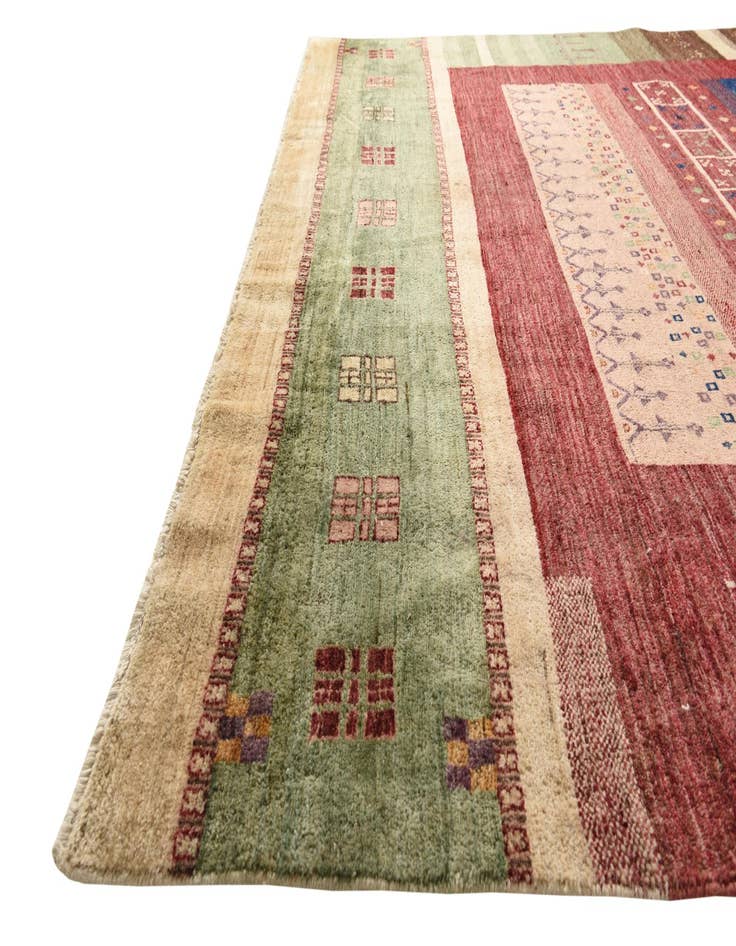 Detail image of  8' 1 x 11' 1  Hand Knotted Ariana Ziegler Rug