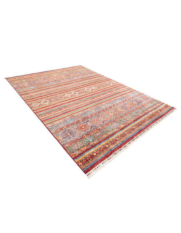 Detail image of  7' x 9' 5  Hand Knotted Ariana Ziegler Rug